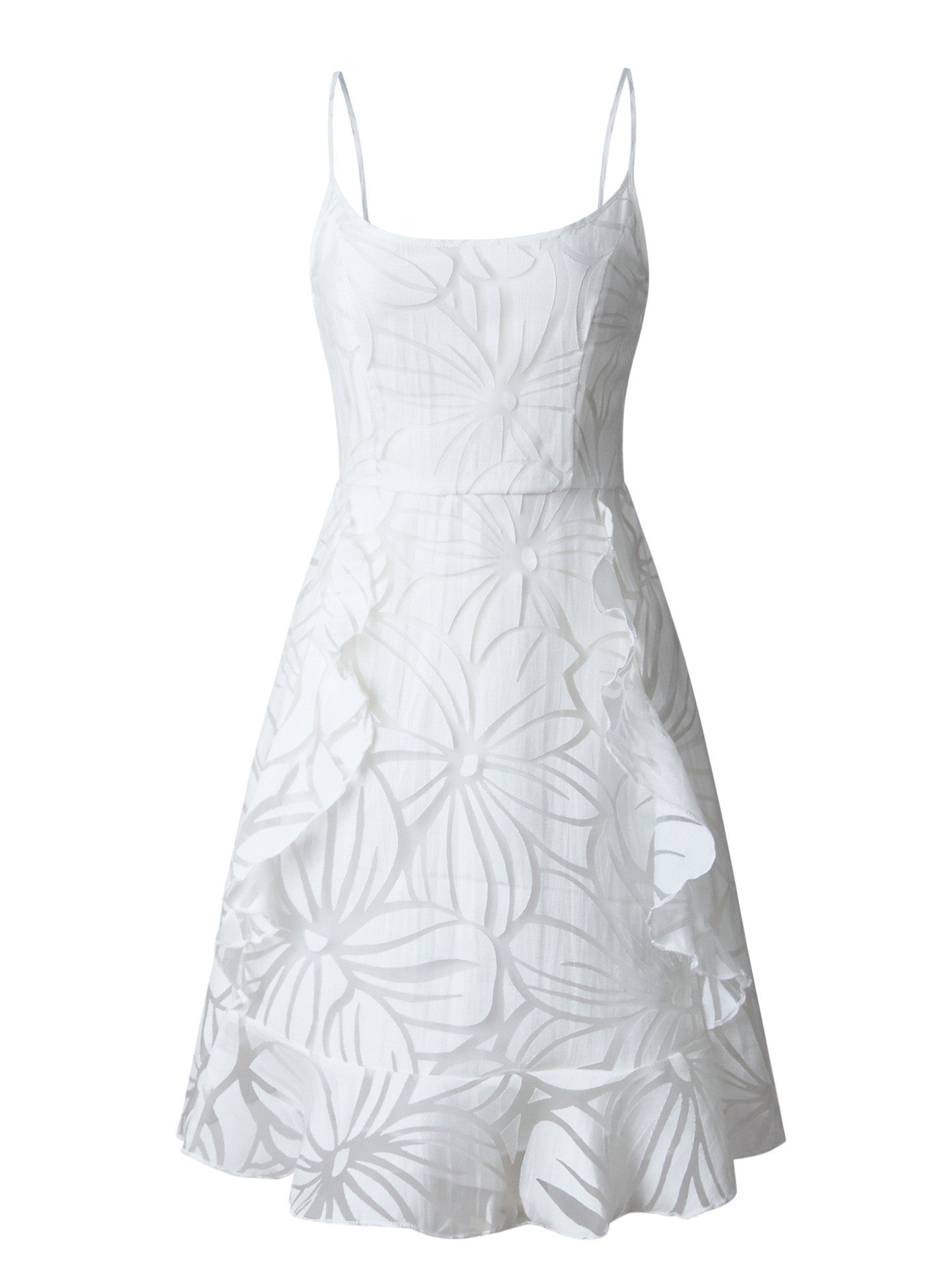 Chic Little Black Party Dress with Flowers