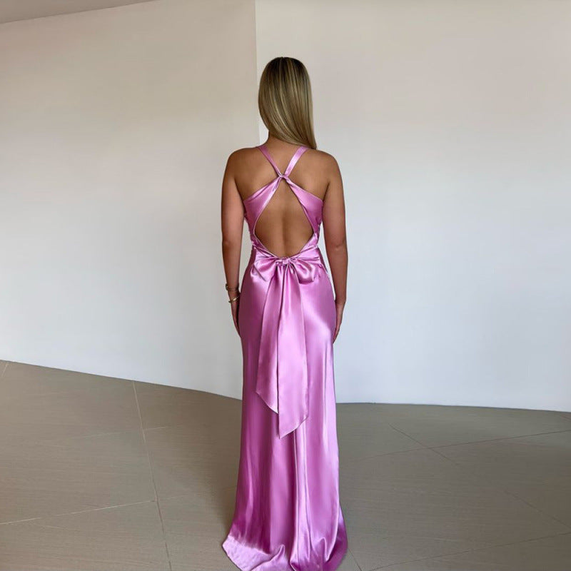 Bright Yellow Maxi Dress for Wedding Guests