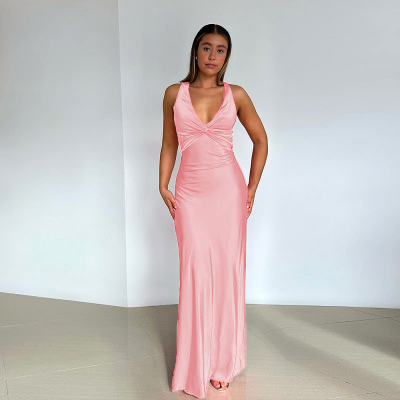 Bright Yellow Maxi Dress for Wedding Guests