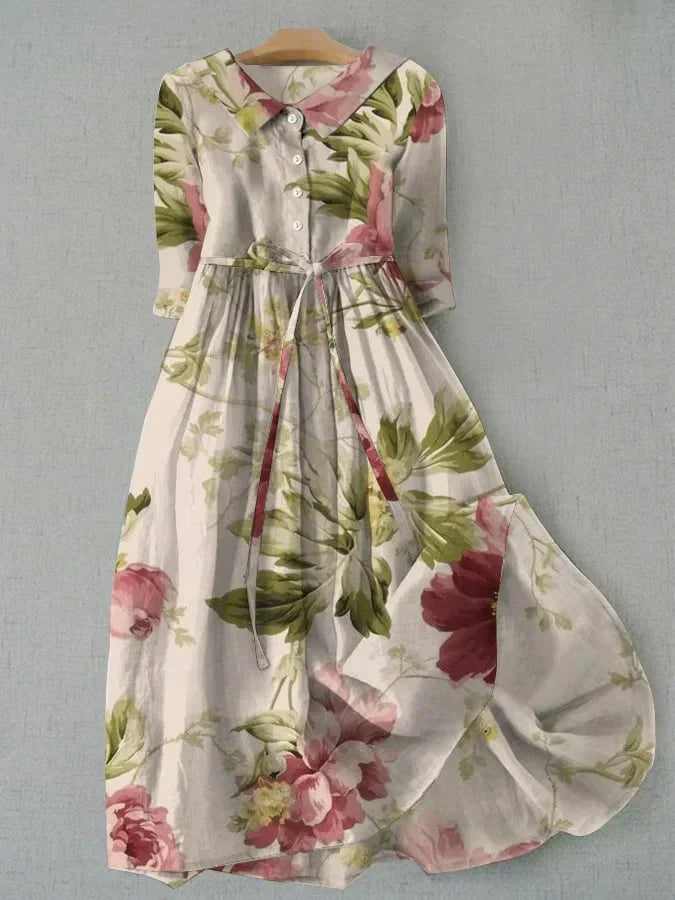 Pretty Women's Floral Dress - Luxivelle