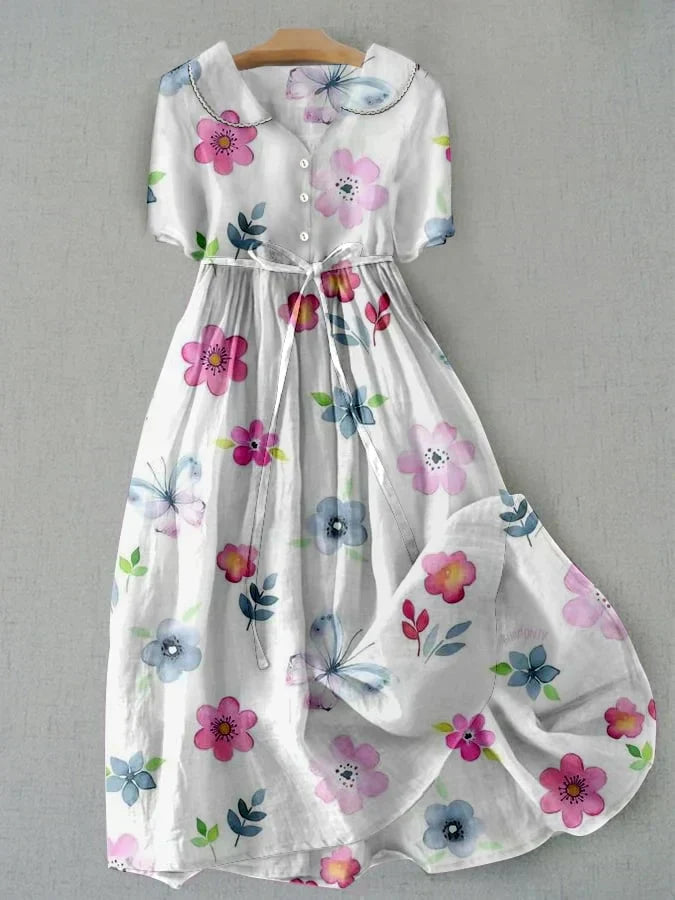 Floral Women's Garden Dress - Luxivelle
