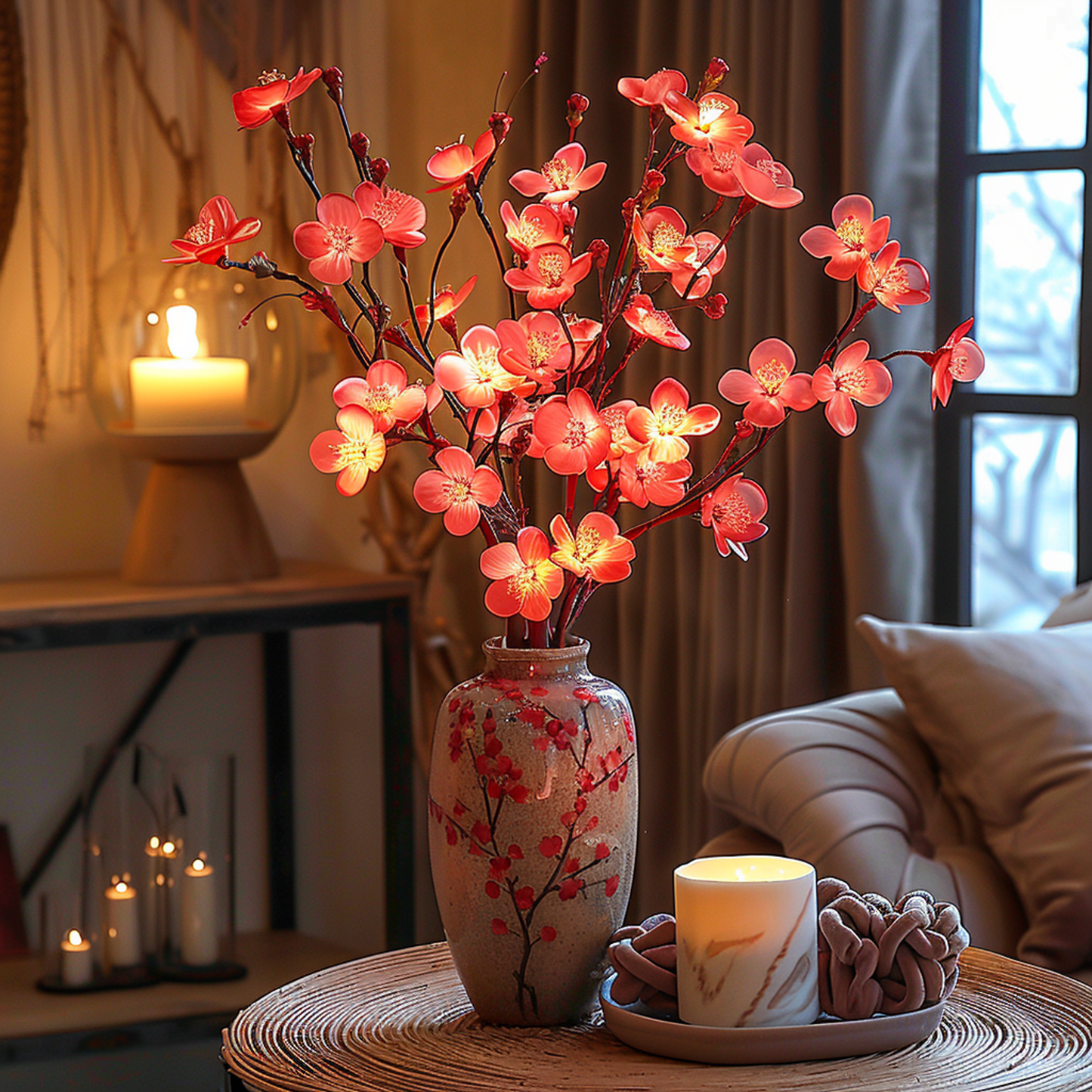 Warm Fairy String Lights - 70cm LED Home Decor