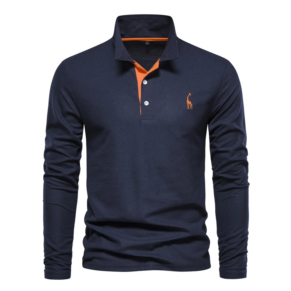 Men's Classic Fit Polo Shirt Comfortable Everyday Wear