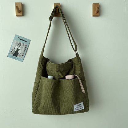 Practical Canvas Crossbody Shoulder Bag for Daily Use - Luxivelle