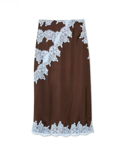Beautiful Floral Lace Dress Set