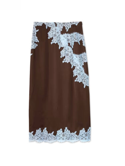Beautiful Floral Lace Dress Set