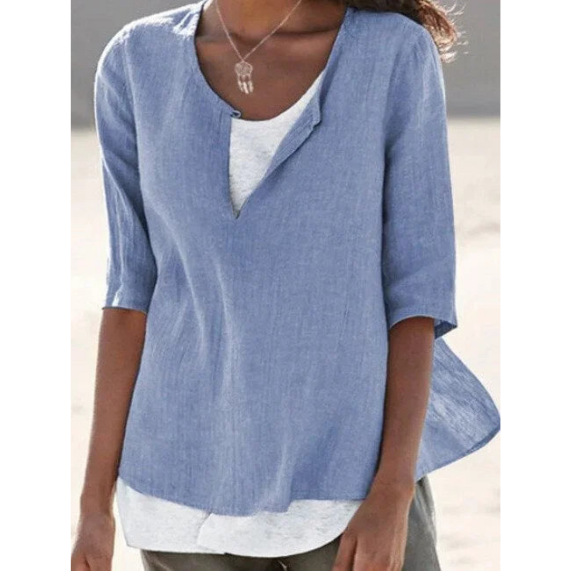 Women’s Summer Blouse | Layered Casual Style - Trendy Melbourne
