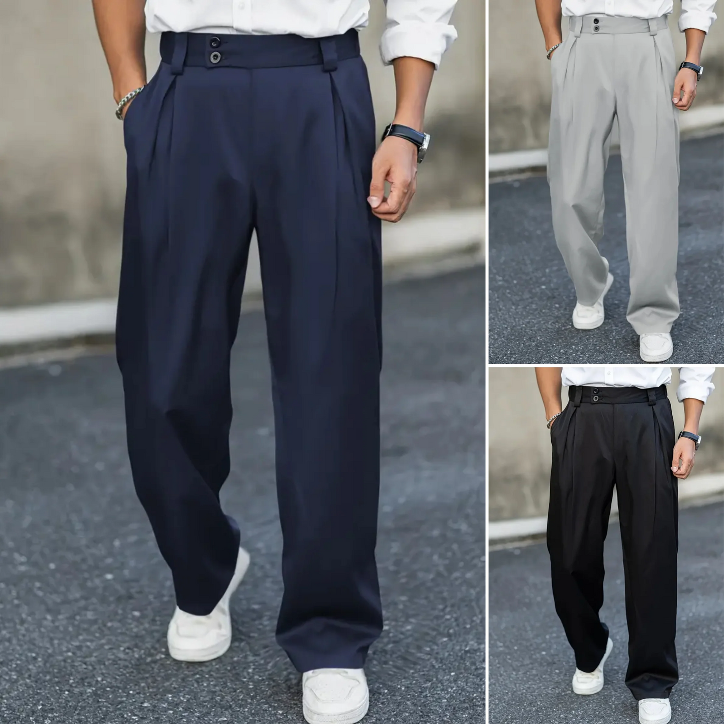 Casual Fit Men's Pants for Daily Wear