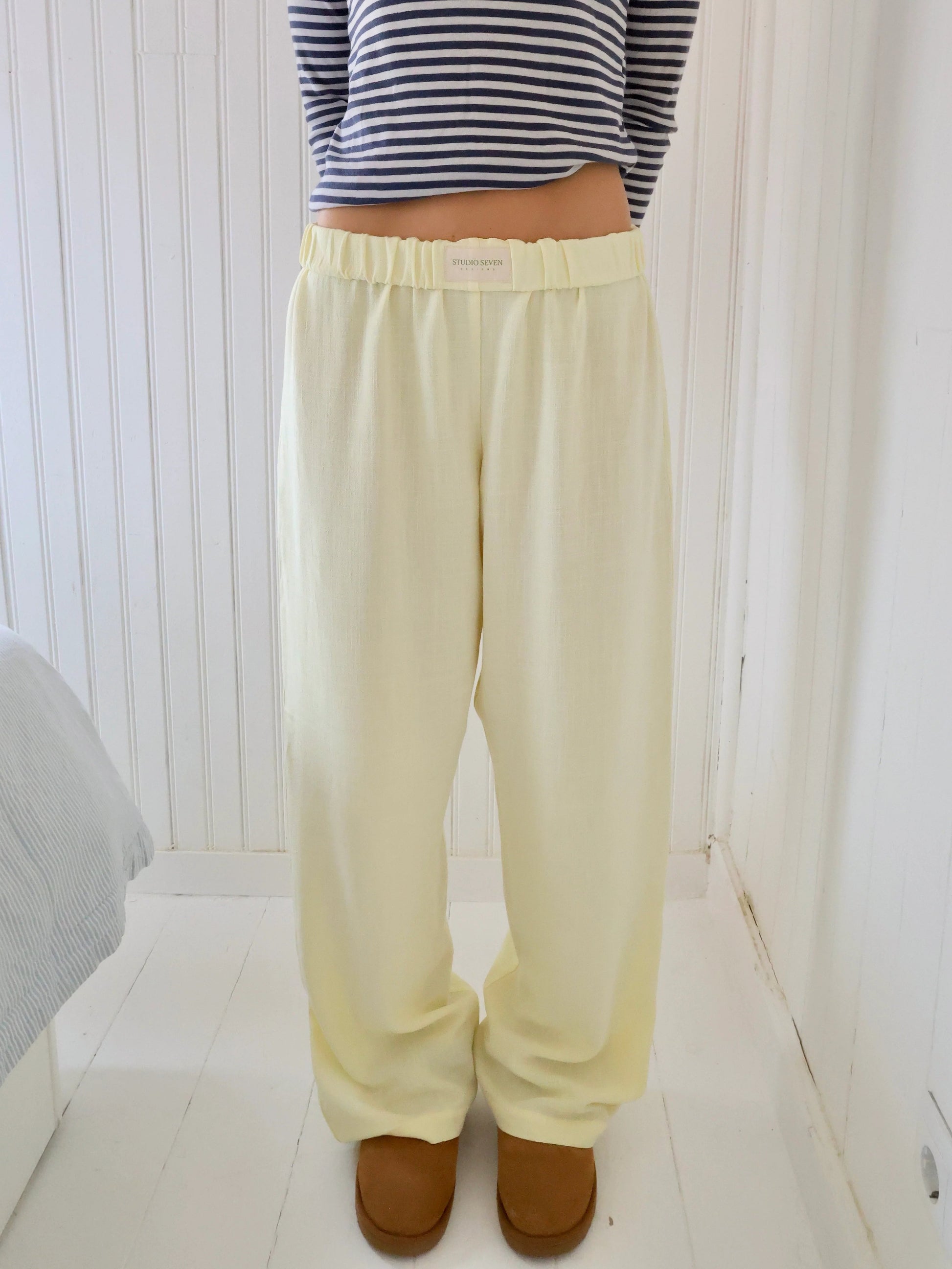 Variant image for Emma Lounge Trousers Womens - Premium Fabric, Relaxed Fit-13