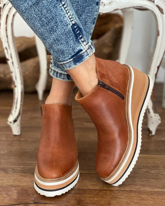 Timeless Genuine Leather Women's Boots - Luxivelle