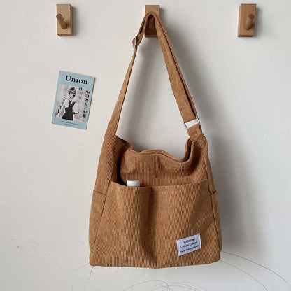 Practical Canvas Crossbody Shoulder Bag for Daily Use