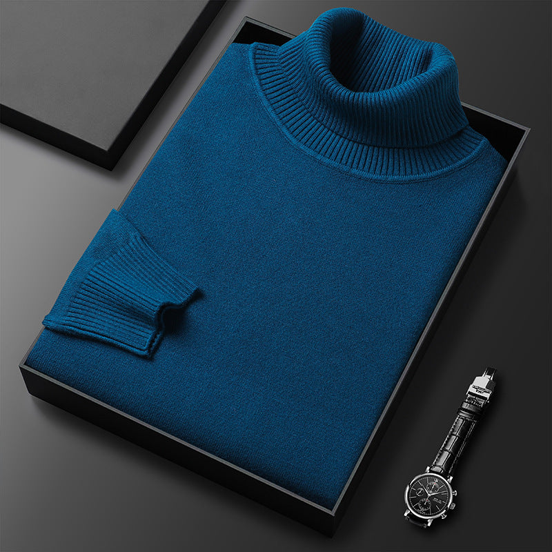 Hunter | Cashmere Cotton Turtleneck Sweater – Elegant Comfort, Versatile Fit