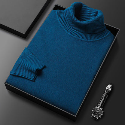 Hunter | Cashmere Cotton Turtleneck Sweater – Elegant Comfort, Versatile Fit
