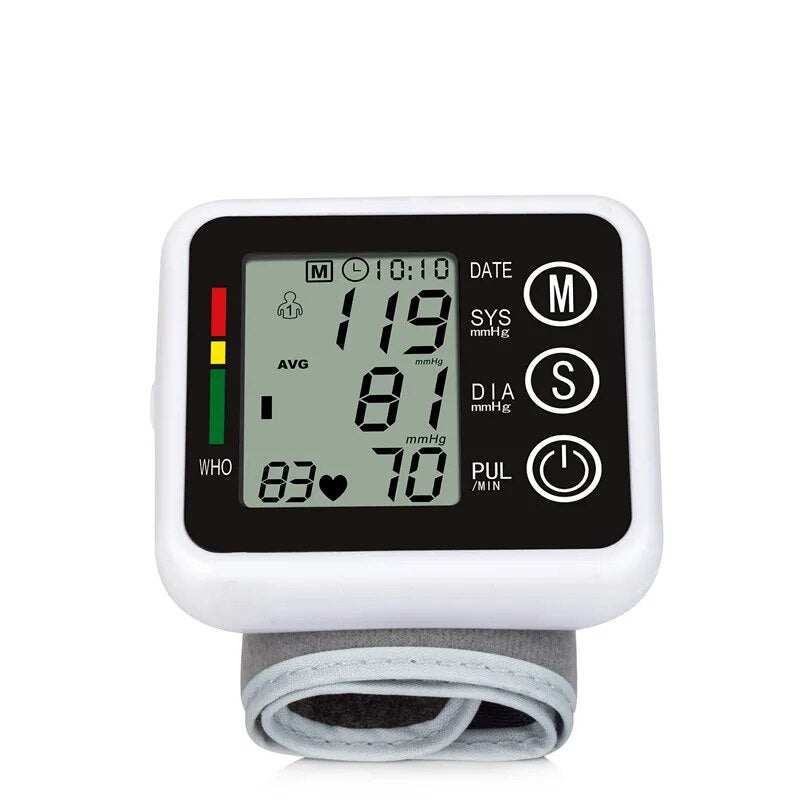 Compact Automatic Blood Pressure Tracker - Luxivelle