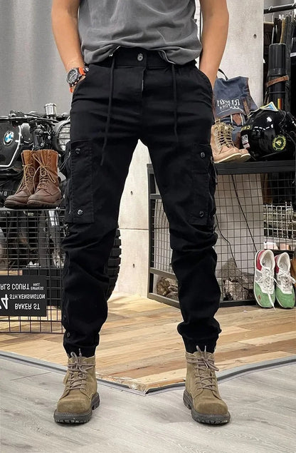 Men's Practical Pants with Multiple Pockets - Luxivelle