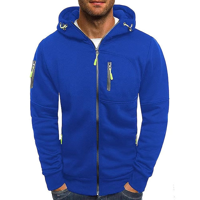 Stylish Men's Hooded Sweater - Premium Cotton, Timeless Design-6
