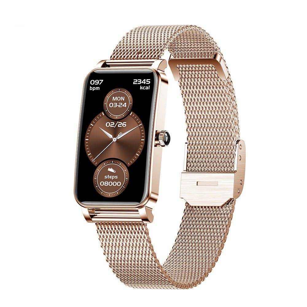 Slim Women's Fitness Smartwatch with Heart Rate Monitor