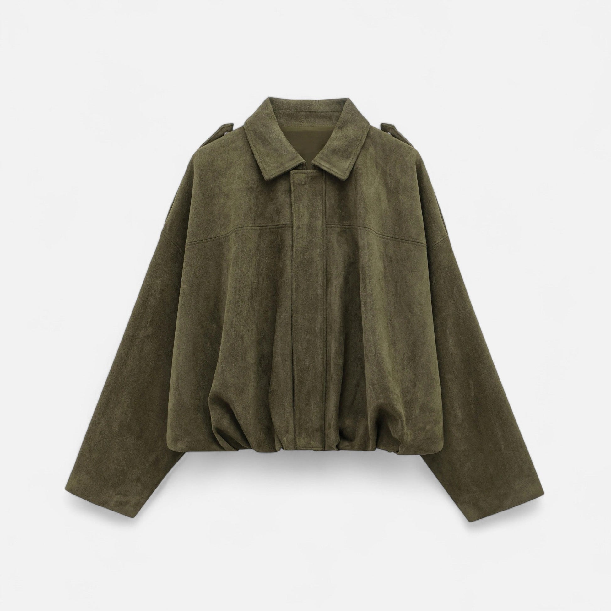 Zerina | Women’s Faux Suede Bomber Jacket 0