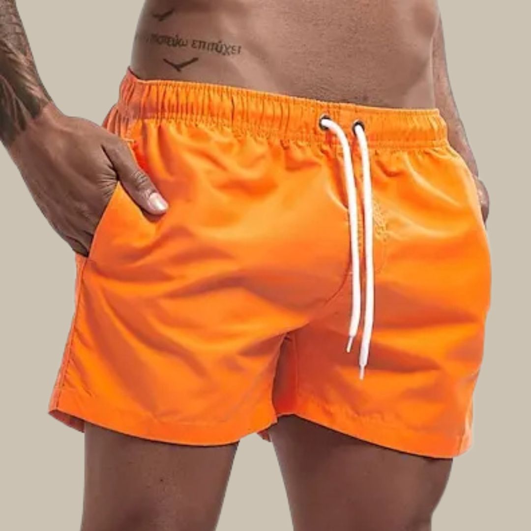 CoolWave | Men's Swim Shorts - Quick-Drying Board Shorts with Adjustable Fit and Pockets 2