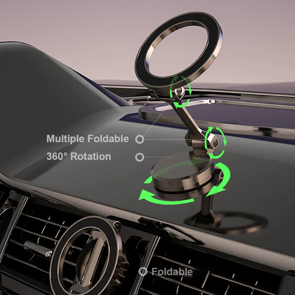Universal Adjustable Car Phone Mount with Strong Magnet