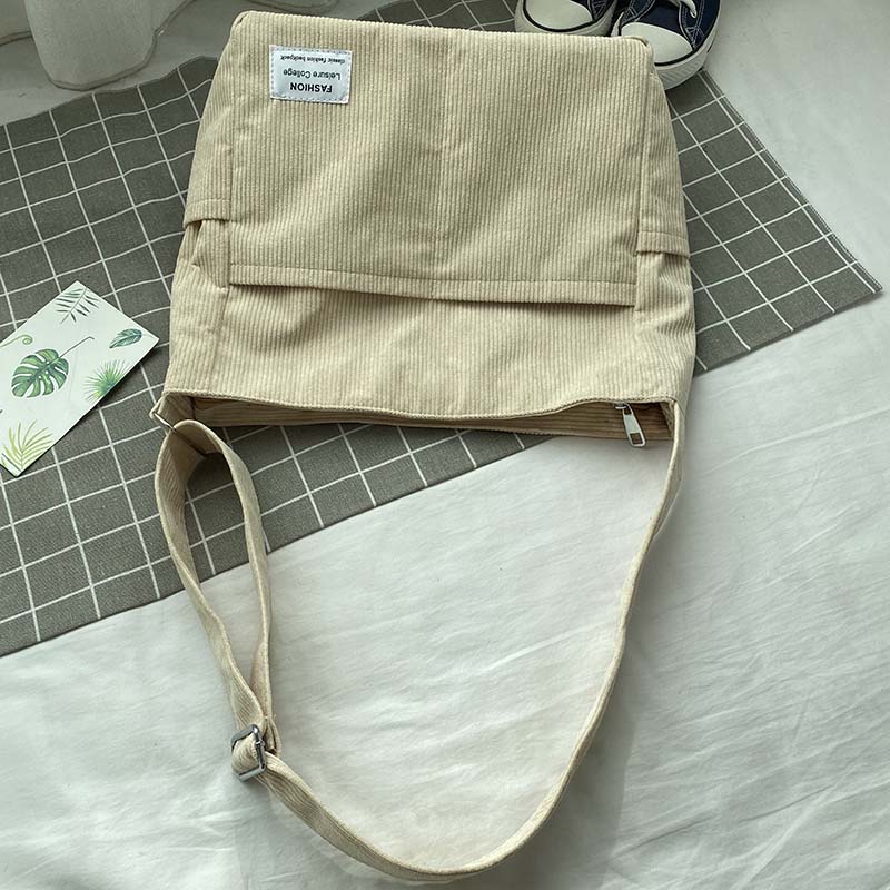 Practical Canvas Crossbody Shoulder Bag for Daily Use