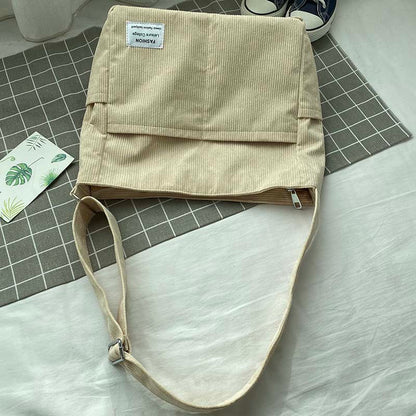 Practical Canvas Crossbody Shoulder Bag for Daily Use