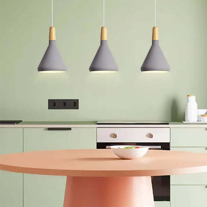 Sleek Metal Hanging Light