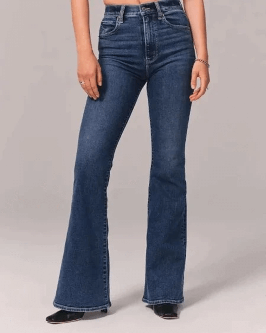 Classic Wide Leg High Waist Jeans