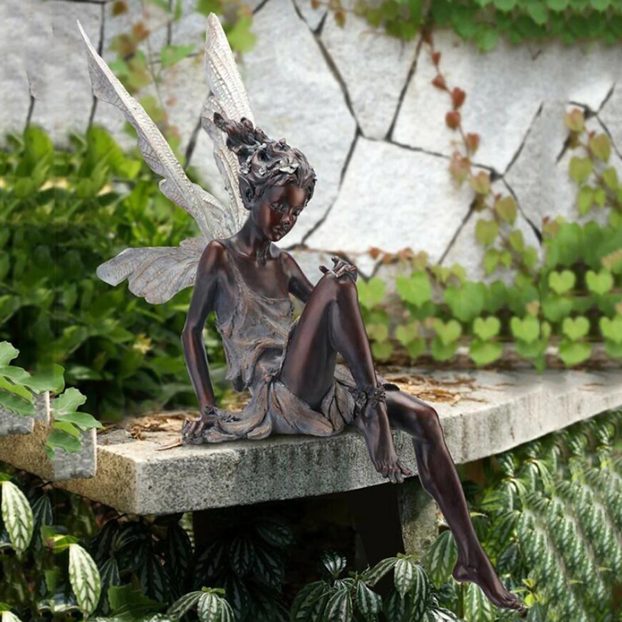 Colorful Fairy Garden Decoration Statue