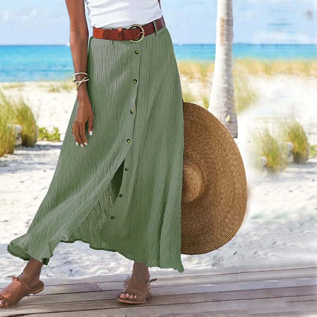 Flowy Long Summer Skirt