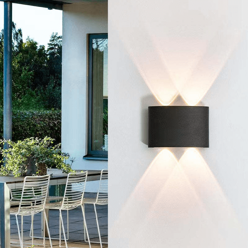 Contemporary LED Outdoor Wall Lamp