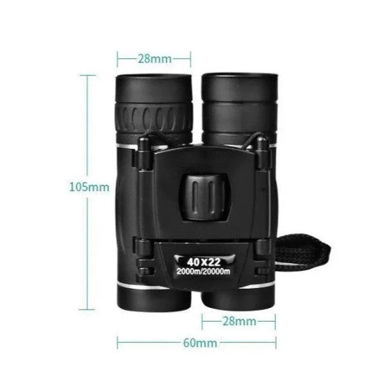 High Powered 40x22 Outdoor Binoculars for Hunting