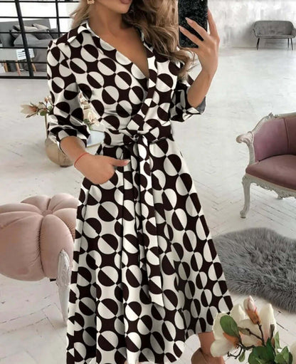 Stylish Formal Wrap Around Dress