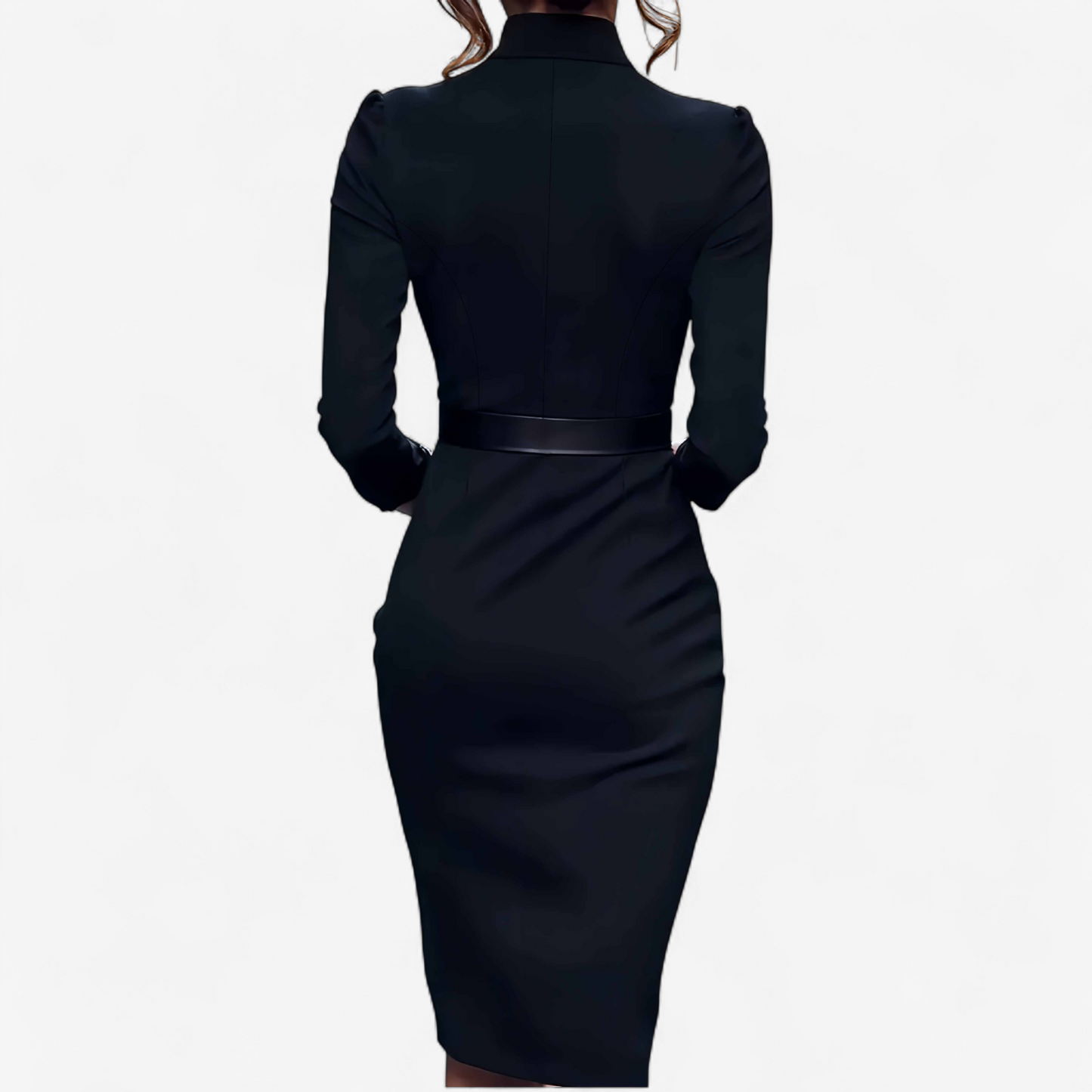 Classic Waist Belted Dress