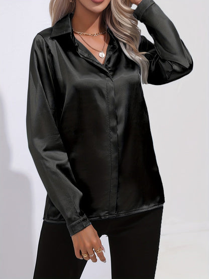 Ladies Classic Point Collar Shirt