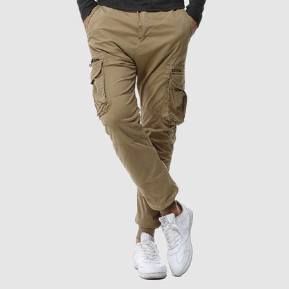 Comfortable Fit Men's Stretch Pants with Pockets