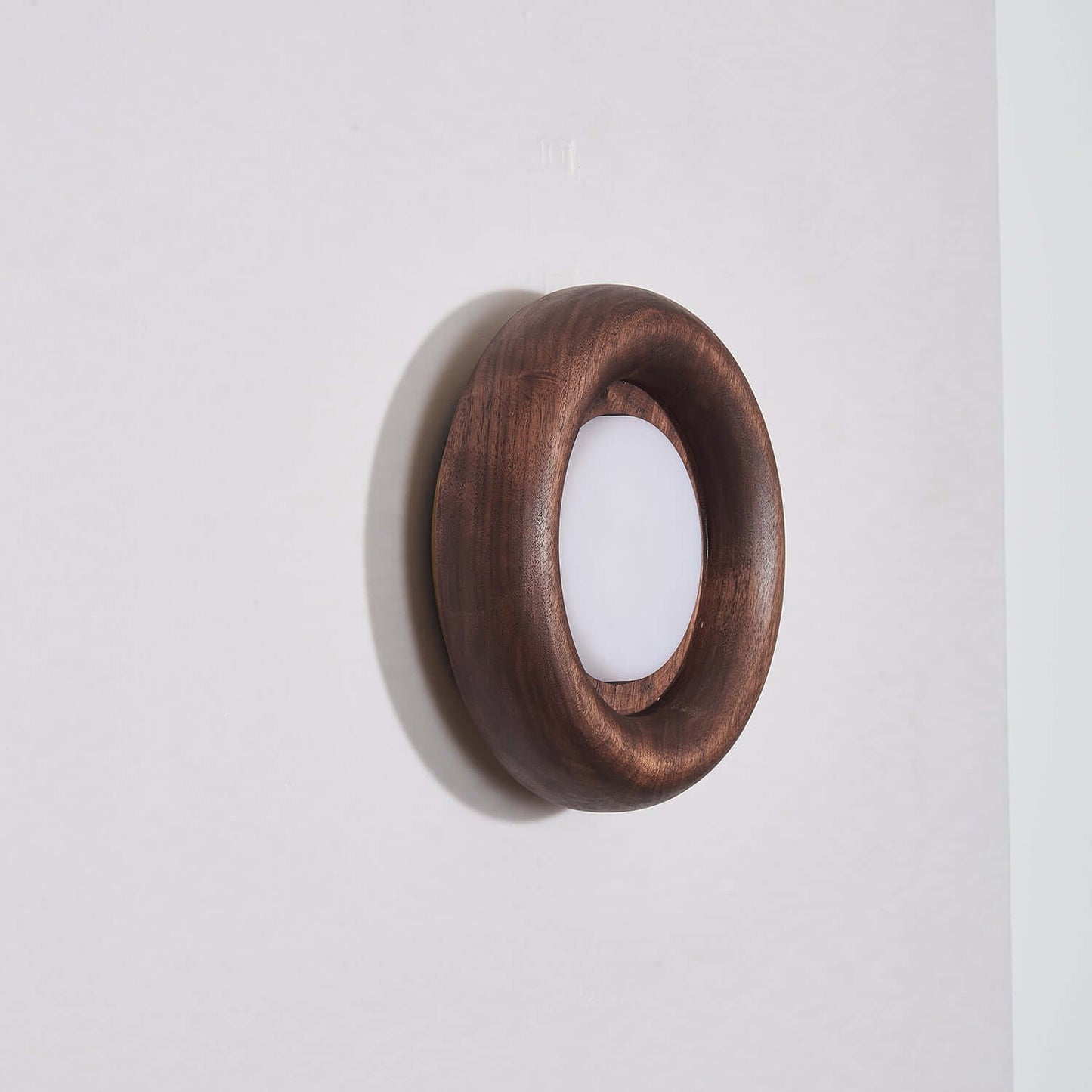 Contemporary Wooden Led Wall Lamp