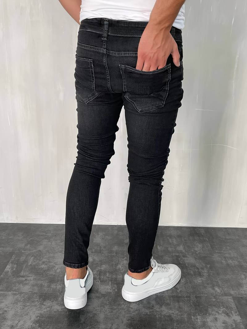 Comfortable Skinny Fit Denim Jeans