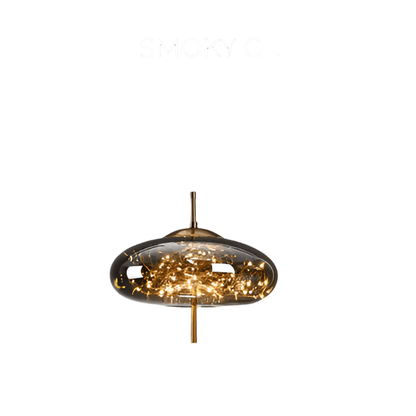 Warm Bronze Multi Light Pendant Lamp