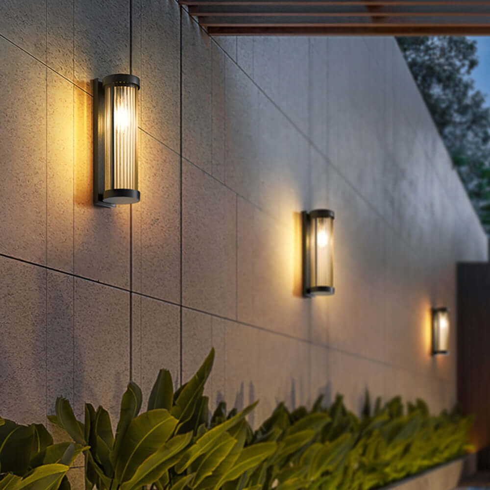 Round Stainless Steel Solar Garden Light