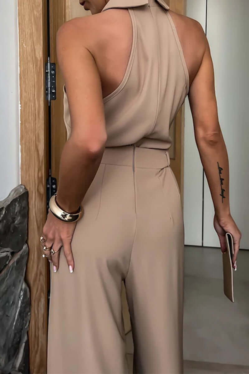 Relaxed Fit Women's Cotton Pocket Romper