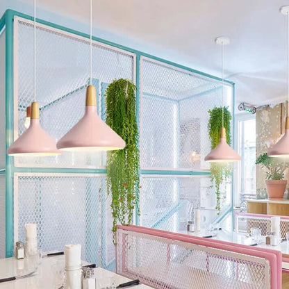 Sleek Metal Hanging Light