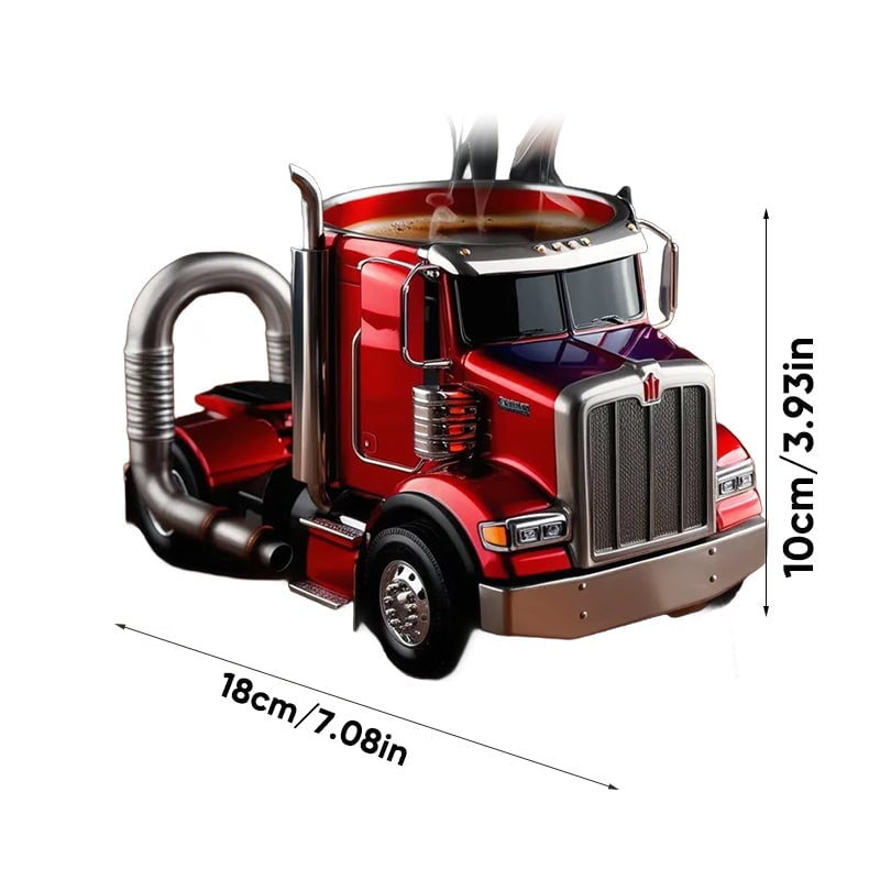 Premium Ceramic Truck Coffee Mug