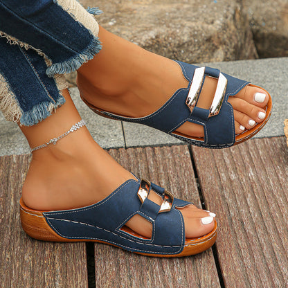 Strap Buckle Summer Sandals