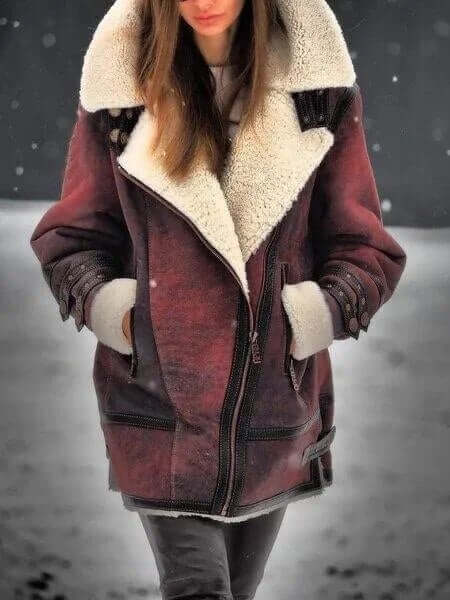 Relaxed Fit Classic Women's Coat
