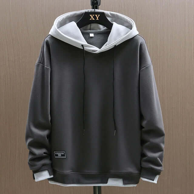 Comfortable Mens Hooded Sweatshirt with Pockets