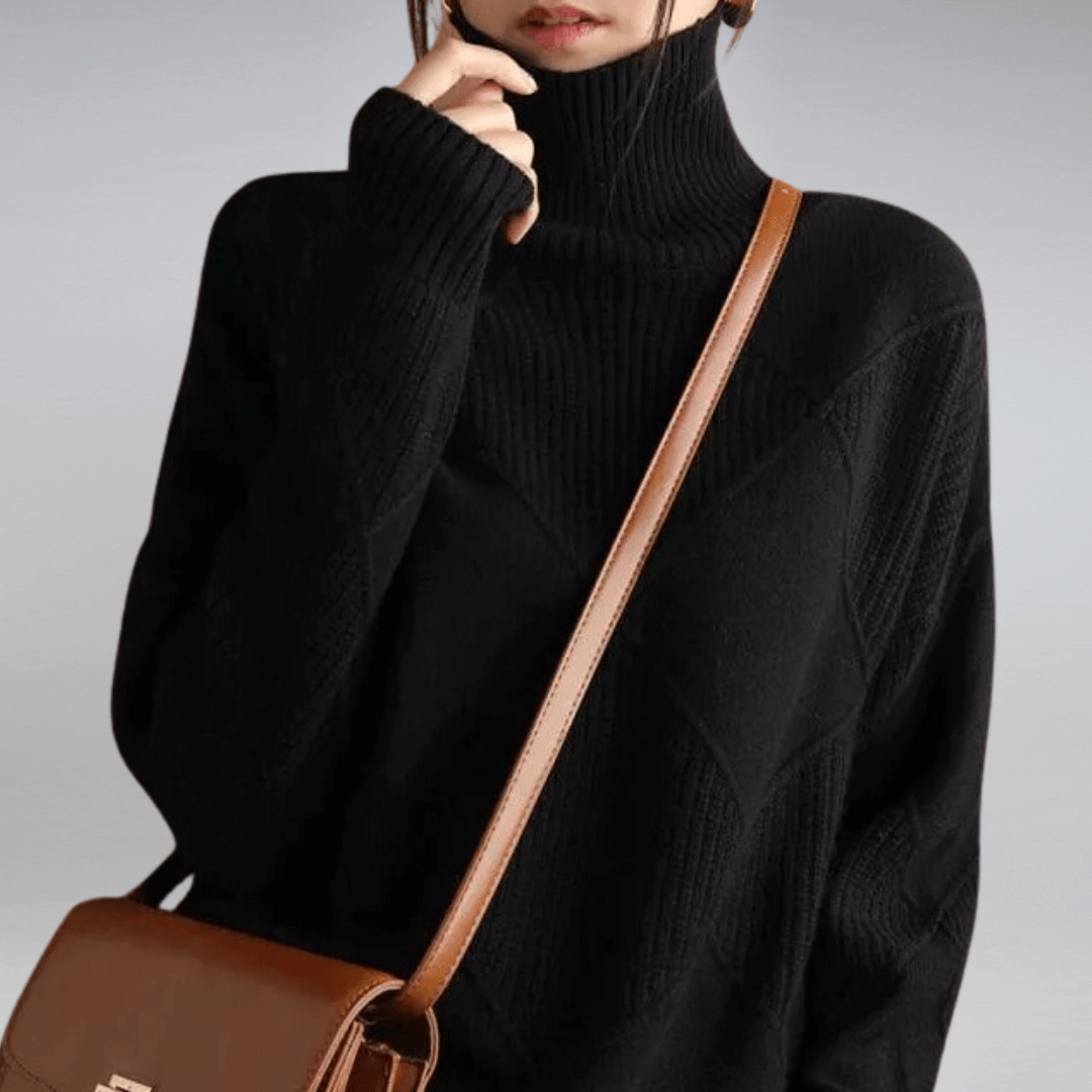 Soft Crew Neck Oversized Cashmere Sweater