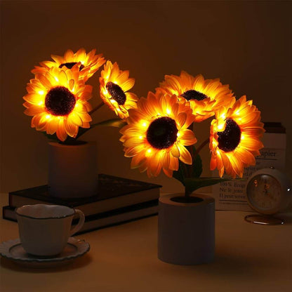 Bright Floral Desk Light