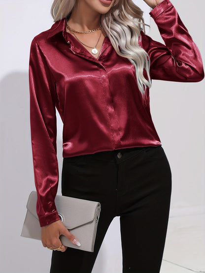 Ladies Classic Point Collar Shirt