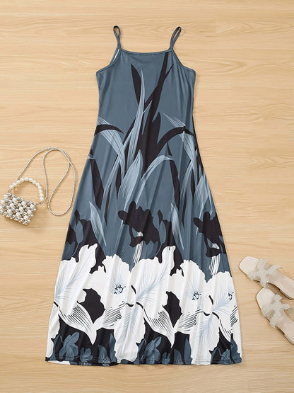 Pretty Summer Sundress with Thin Straps